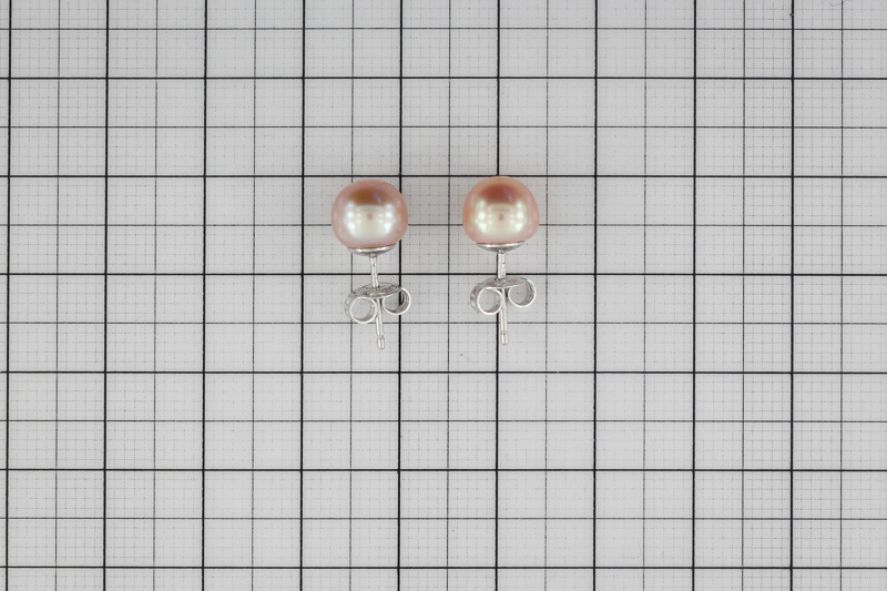 Paveikslėlis Sidabriniai auskarai su perlais