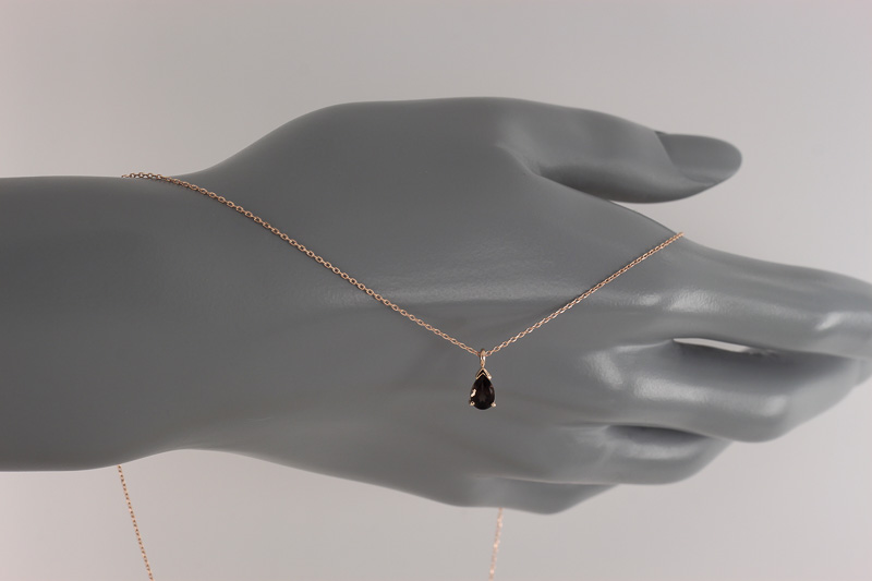 Изображение Золотая цепочка с раухтопазом 45-47 см