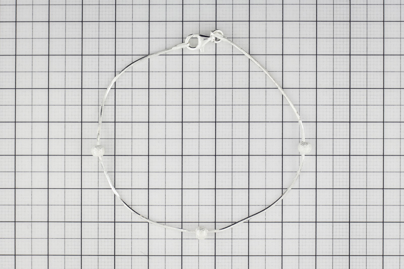 Изображение Серебряный браслет 19 см