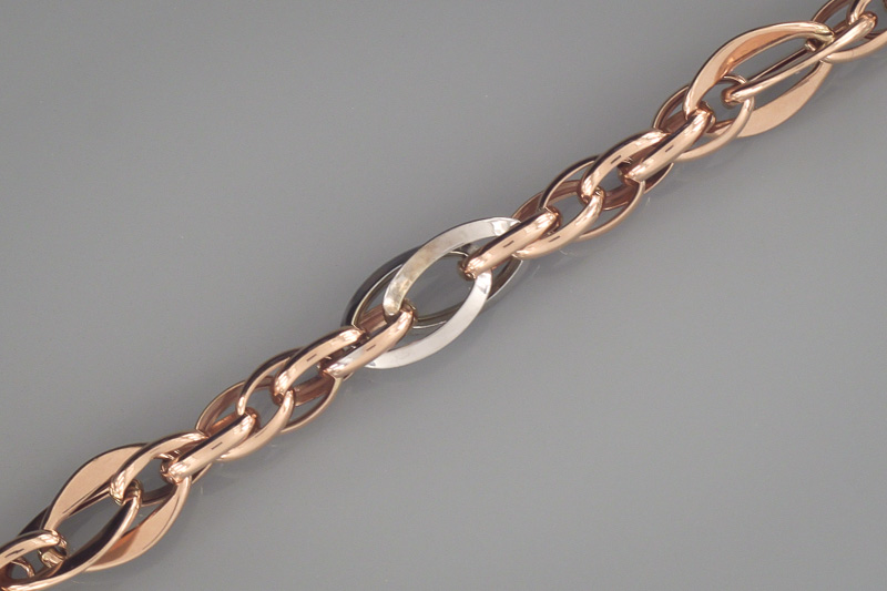 Изображение Золотой браслет 19,5 см