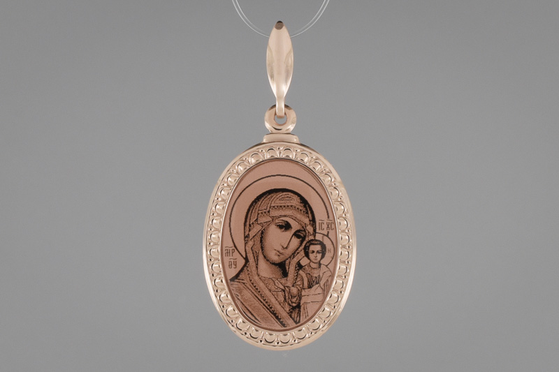 Изображение Золотая подвеска (икона)