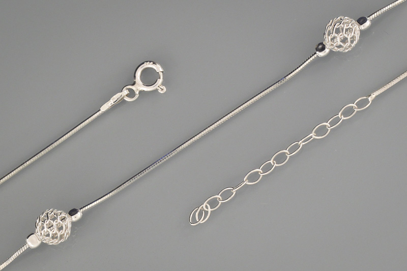 Изображение Серебряная цепочка 45-48 см