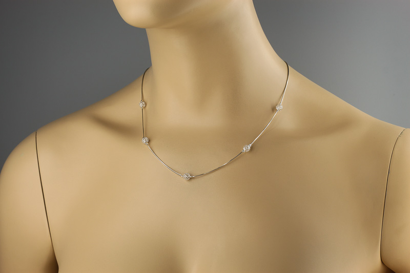 Изображение Серебряная цепочка 45-48 см