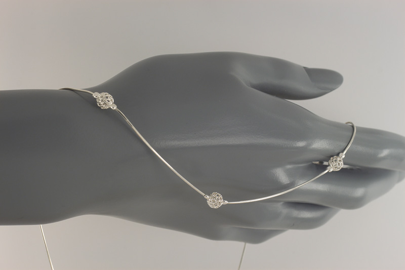 Изображение Серебряная цепочка 45-48 см