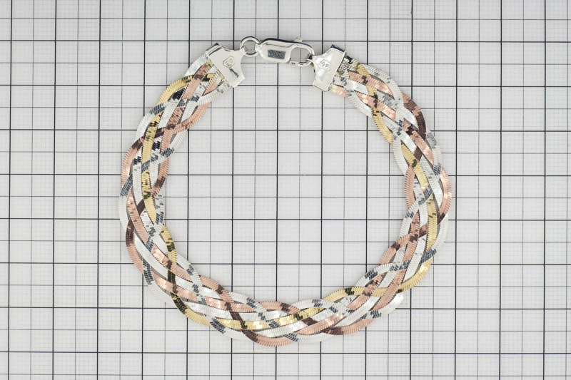 Изображение Серебряный браслет 19,5 см