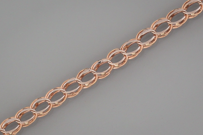 Изображение Золотой браслет 18,5 см