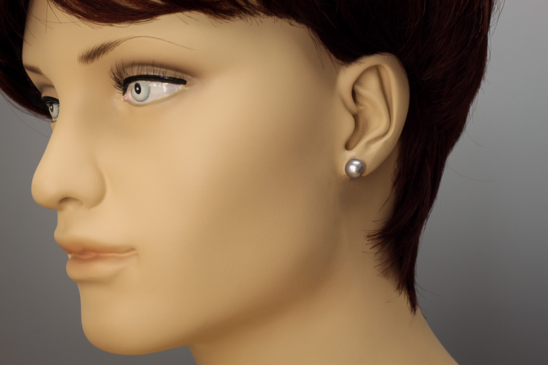 Paveikslėlis Sidabriniai auskarai su perlais