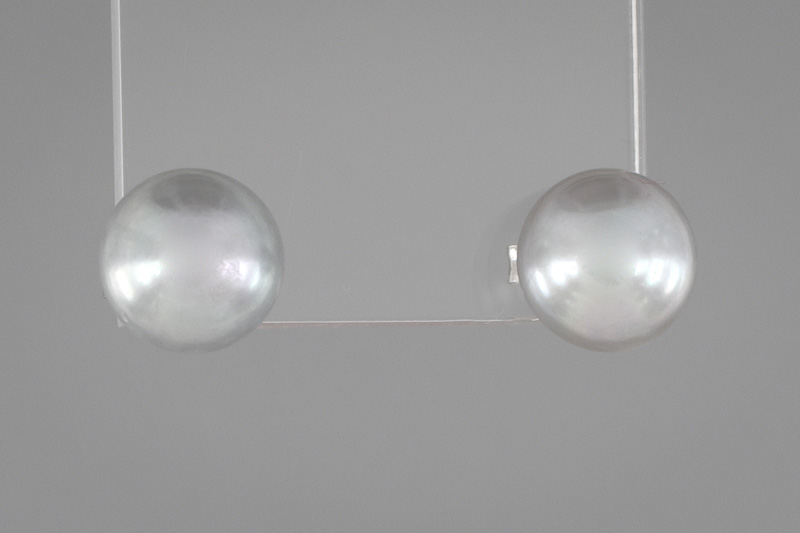 Paveikslėlis Sidabriniai auskarai su perlais