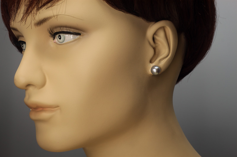 Paveikslėlis Sidabriniai auskarai su perlais