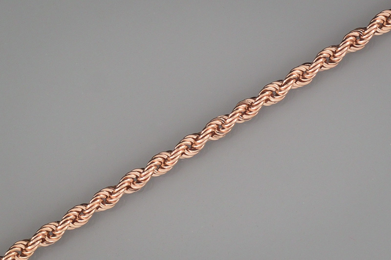 Paveikslėlis Auksinė apyrankė "Rope"