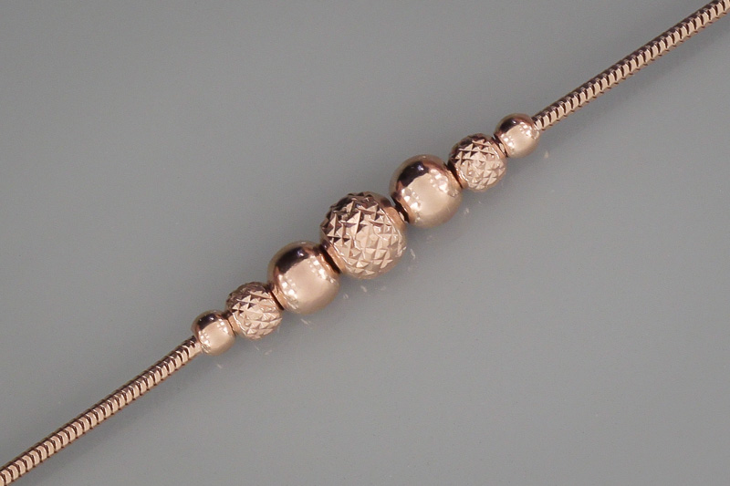 Изображение Золотой браслет 17,5 см