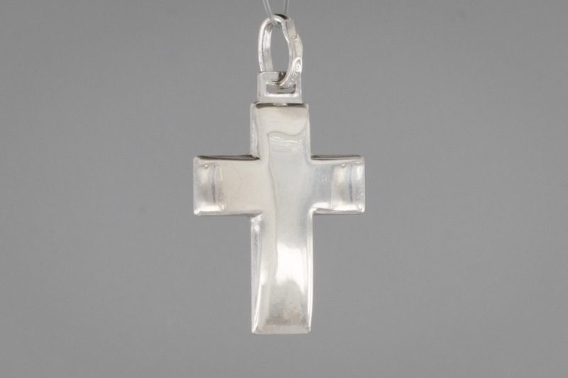 Изображение Серебряный католический крестик 