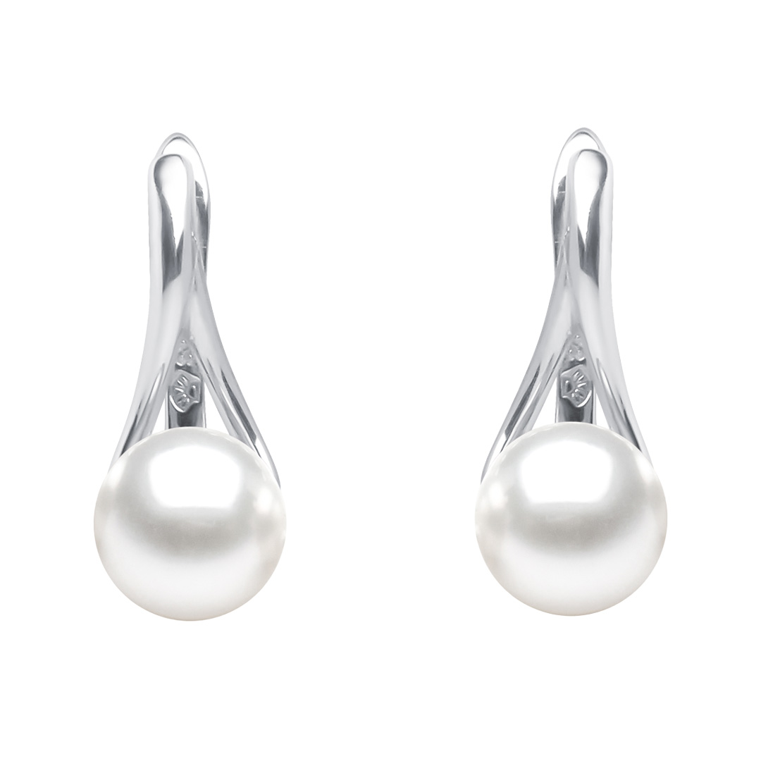 Paveikslėlis Sidabriniai auskarai su perlais