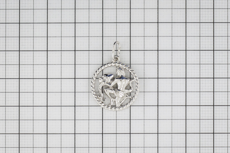 Изображение Серебряная подвеска "Водолей"