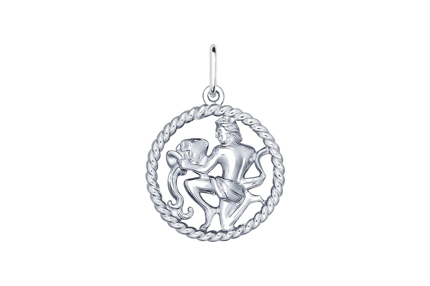 Изображение Серебряная подвеска "Водолей"