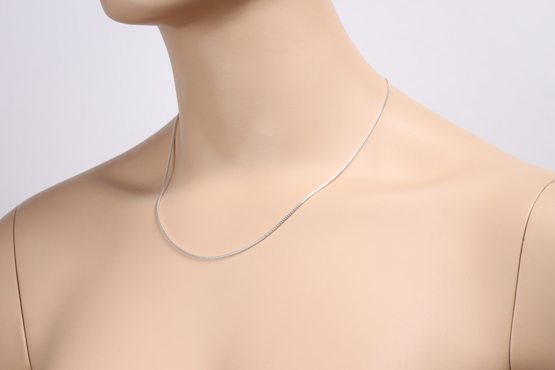 Изображение Серебряная цепочка 55 см