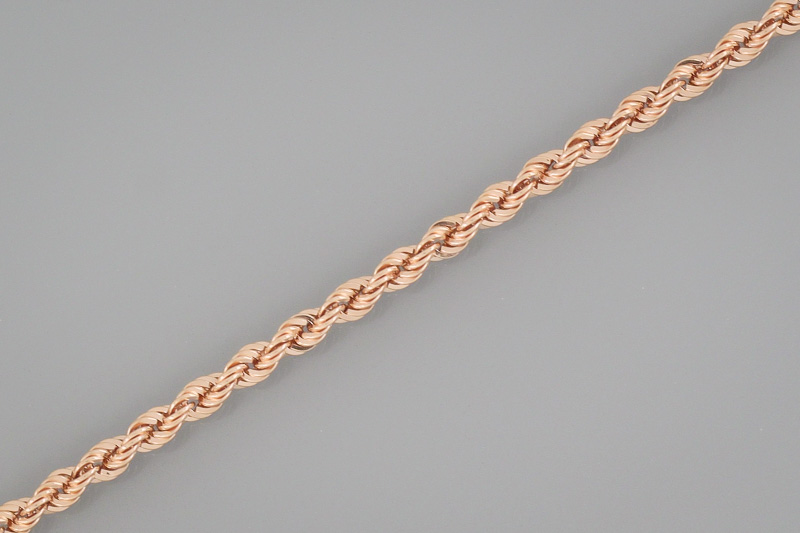 Изображение Золотой браслет "Rope"