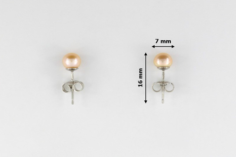 Paveikslėlis Sidabriniai auskarai su perlais