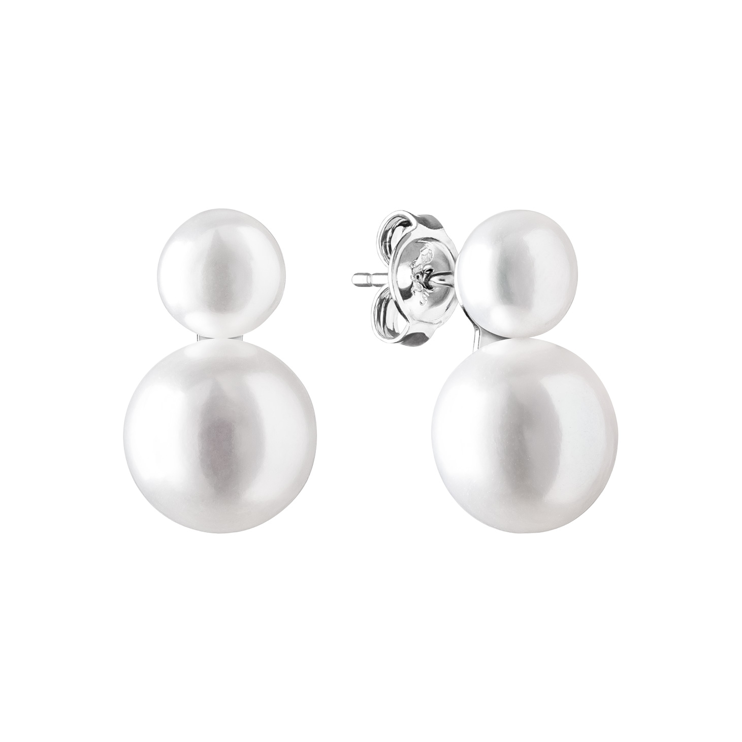 Paveikslėlis Sidabriniai auskarai su perlais