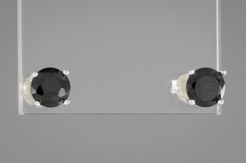 Paveikslėlis Sidabriniai auskarai su cirkoniais