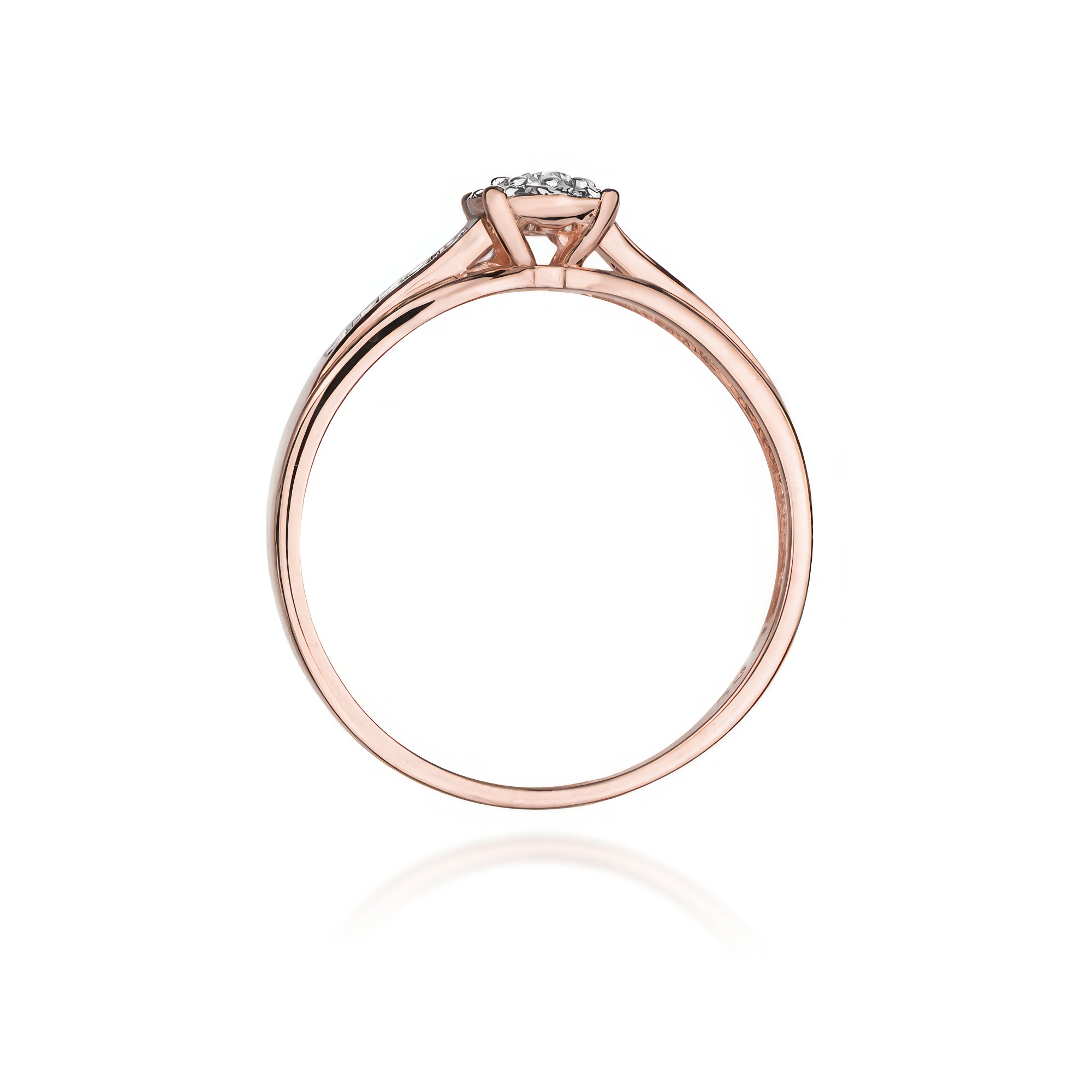 Paveikslėlis Auksinis žiedas su briliantais