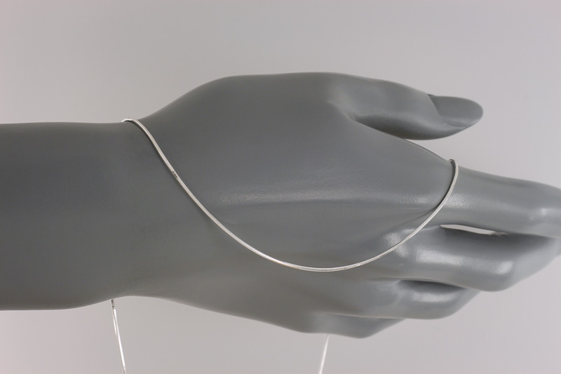 Изображение Серебряная цепочка "Snake"