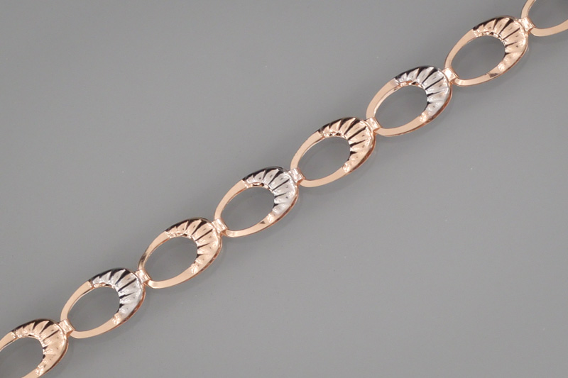 Изображение Золотой браслет 17,5 см