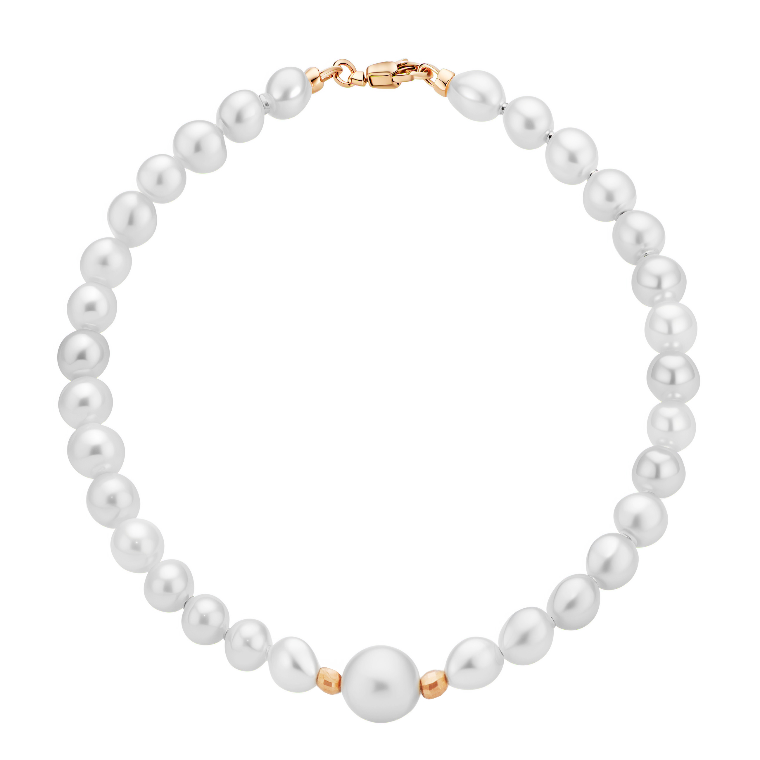 Paveikslėlis Auksinė apyrankė su perlais