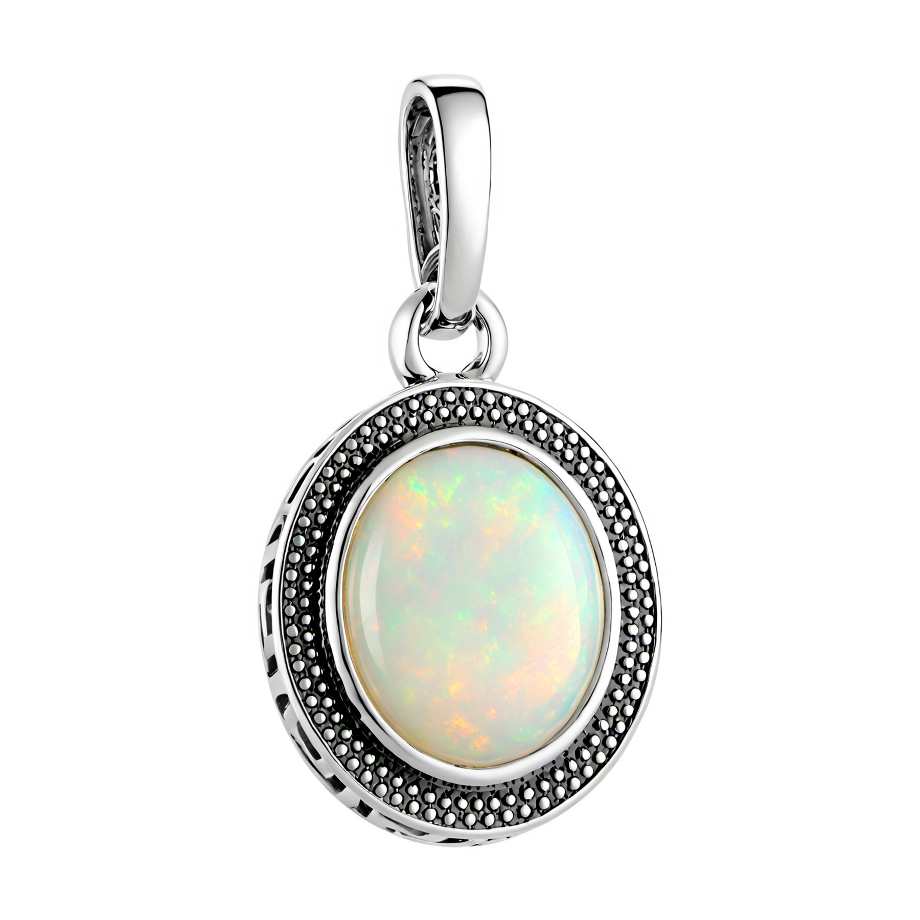 Paveikslėlis Sidabrinis pakabukas su opalu