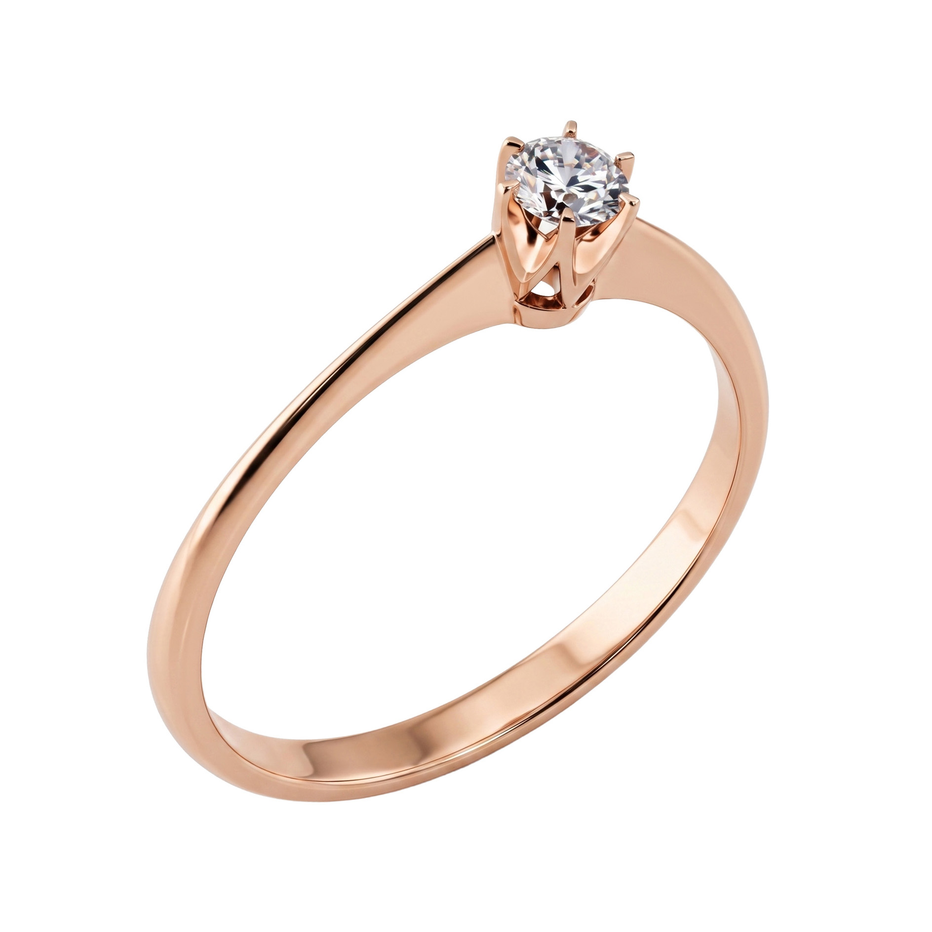 Paveikslėlis Auksinis žiedas su cirkoniu