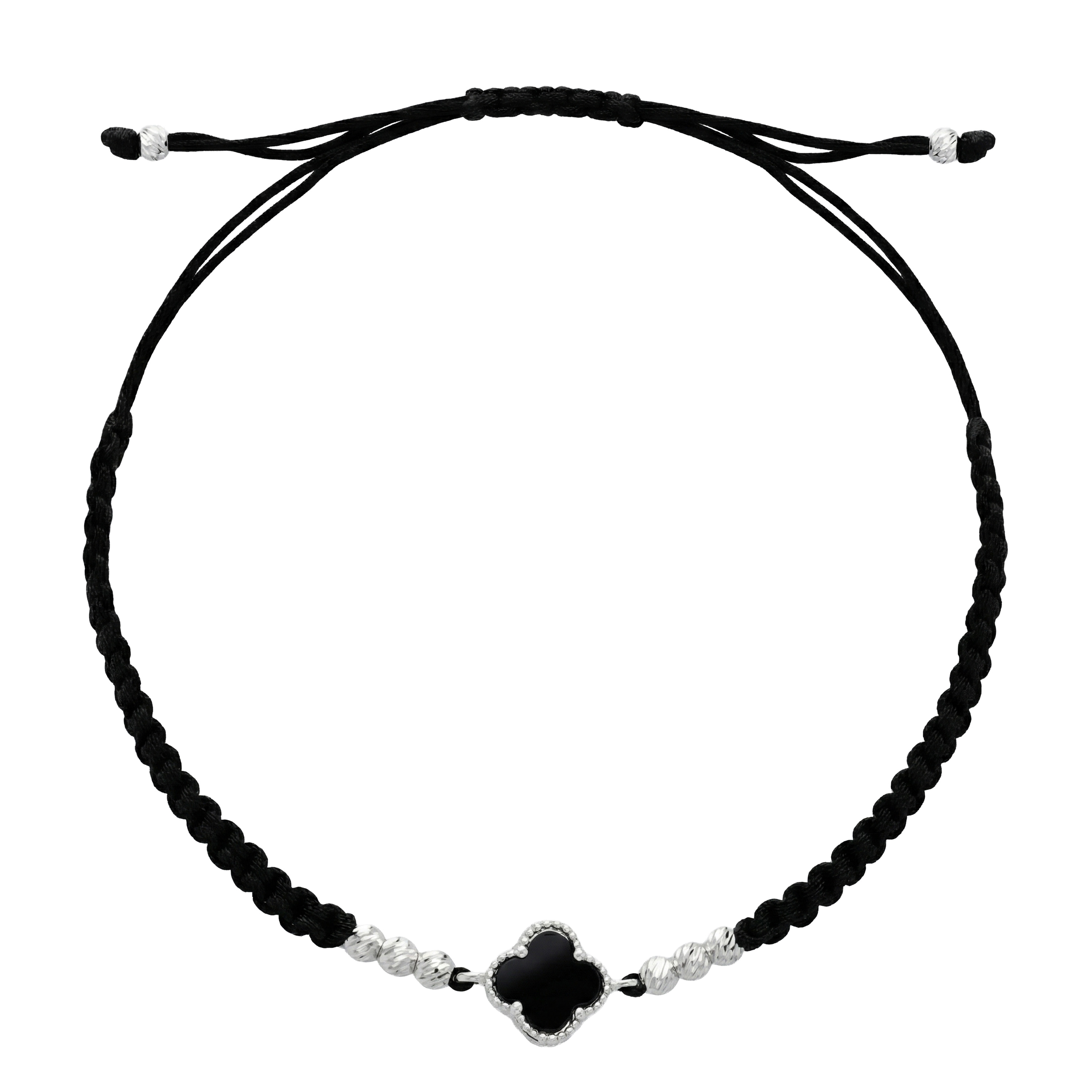 Изображение Браслет - нитка с ониксом