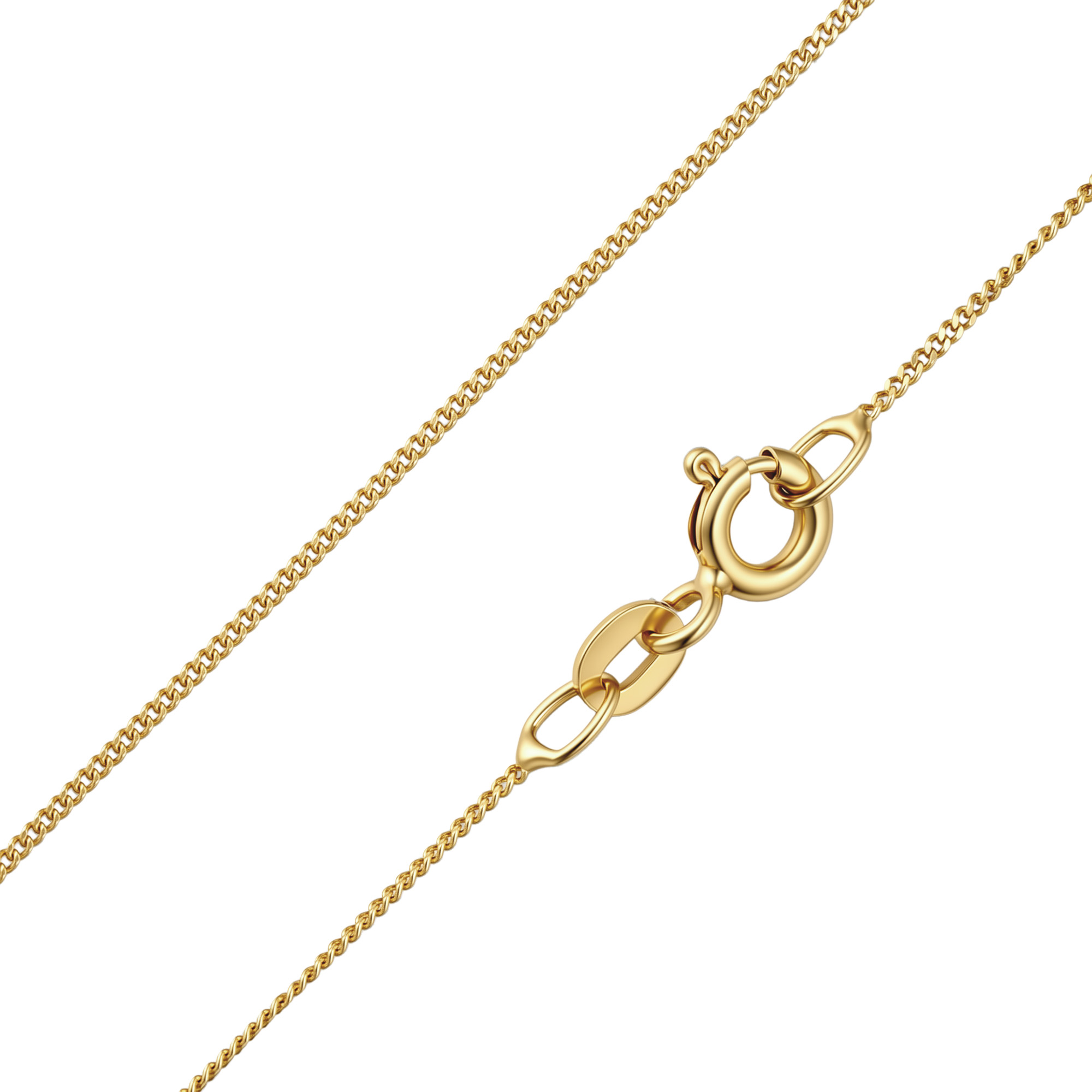 Изображение Цепочка из желтого золота "Curb"