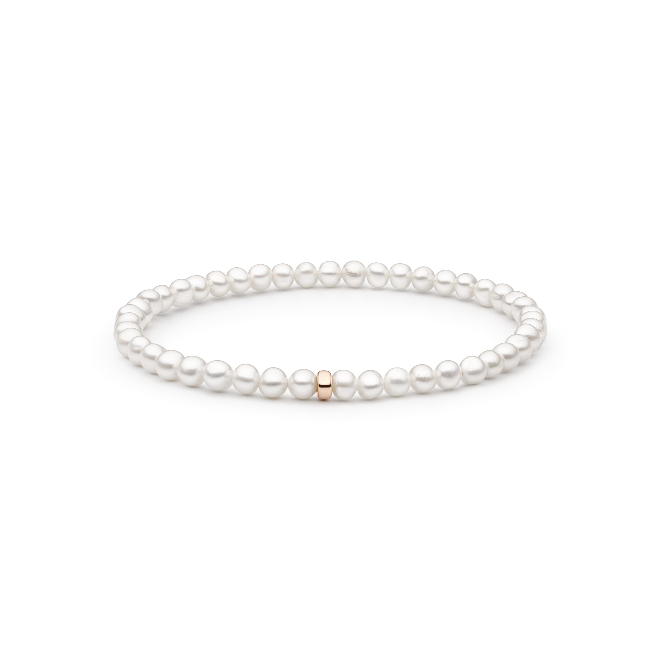 Изображение Браслет из позолоченного серебра с жемчугом