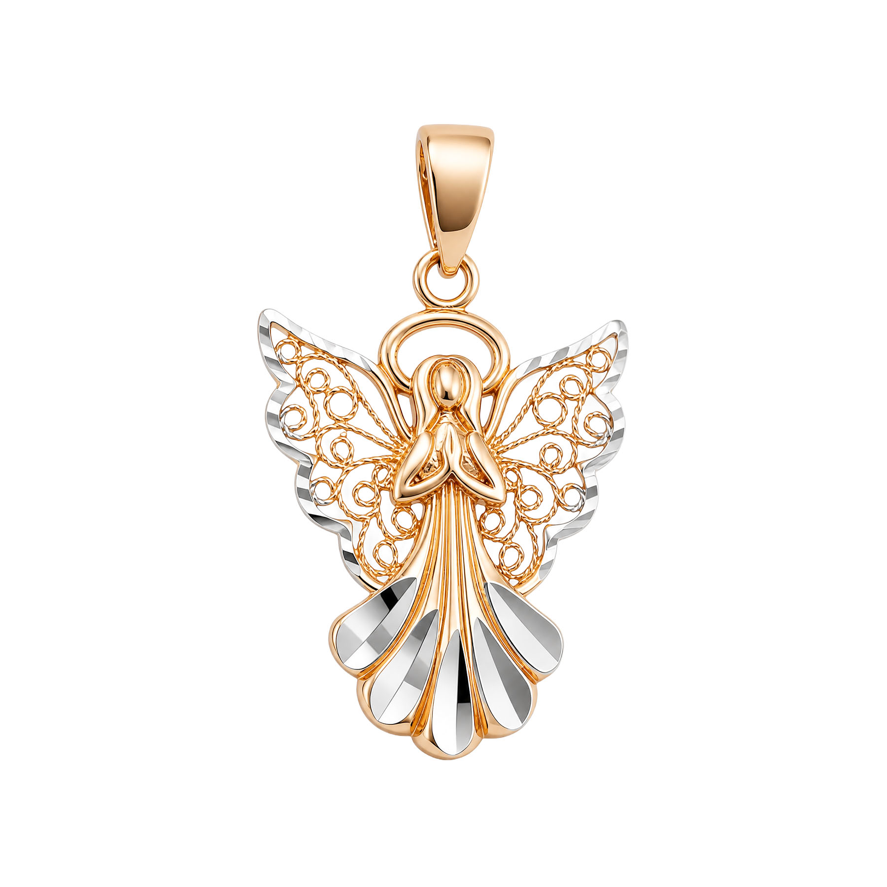 Paveikslėlis Auksinis pakabukas "Angelas"