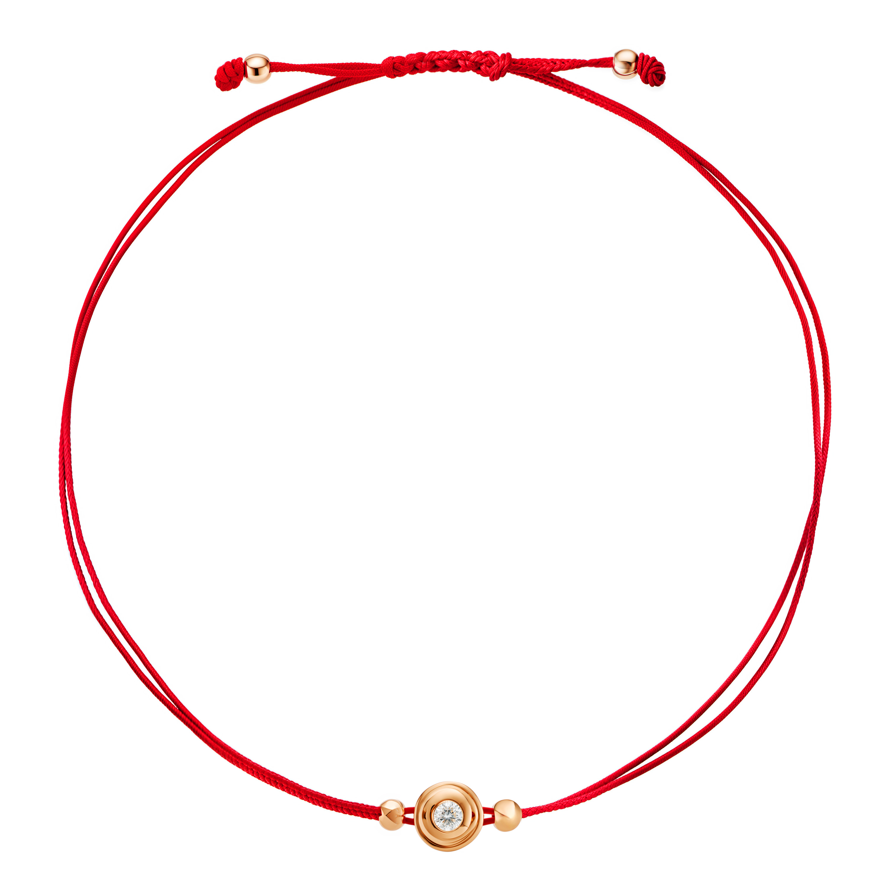 Изображение Браслет - нитка с цирконом