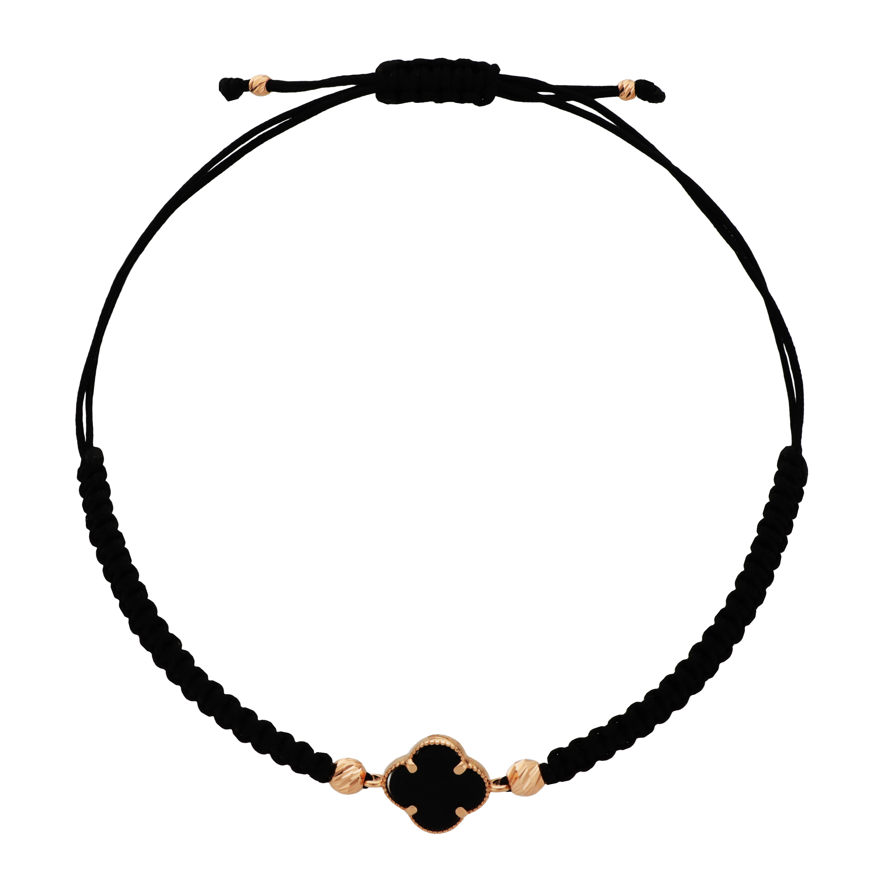 Изображение Браслет - нитка с ониксом