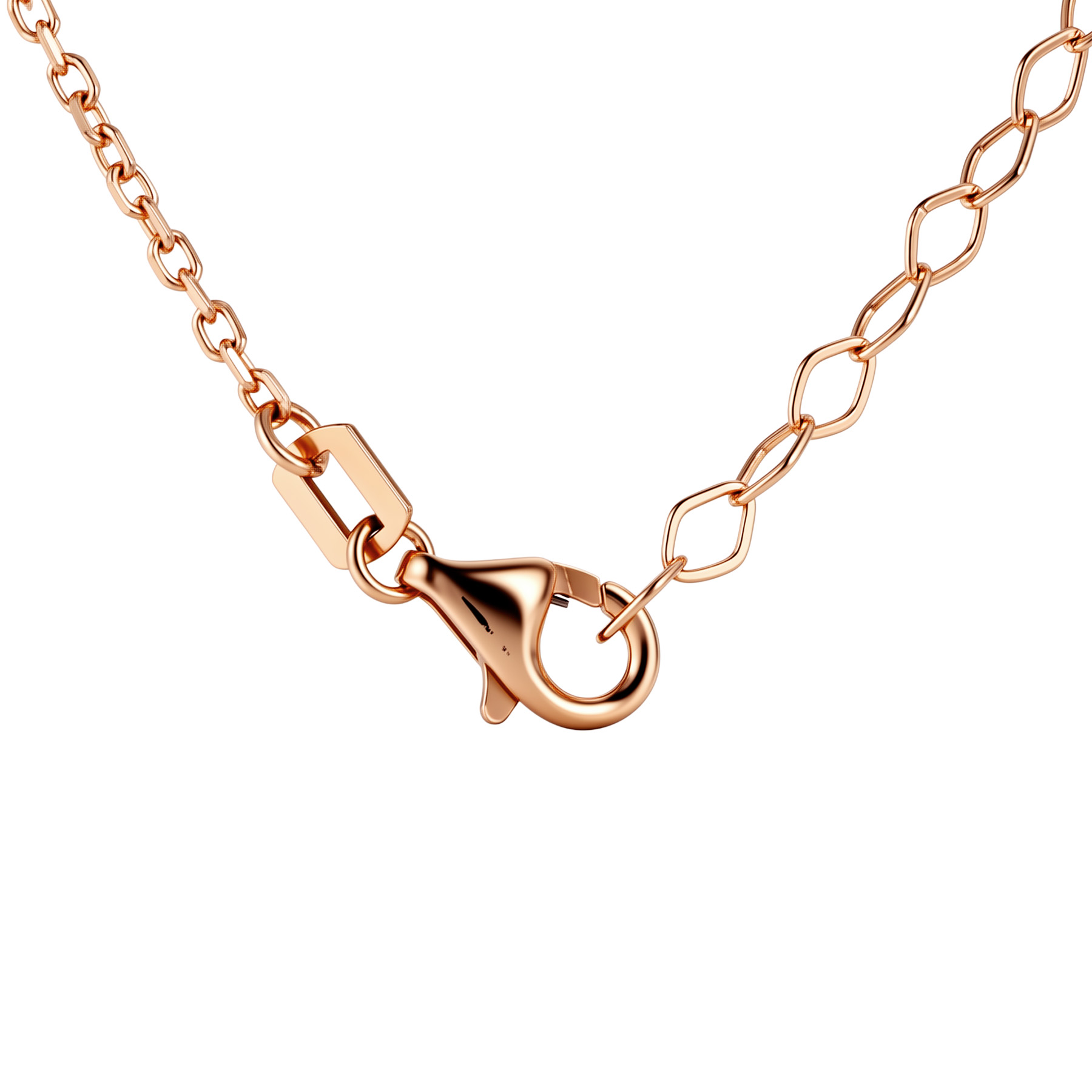 Изображение Золотая цепочка с ониксами