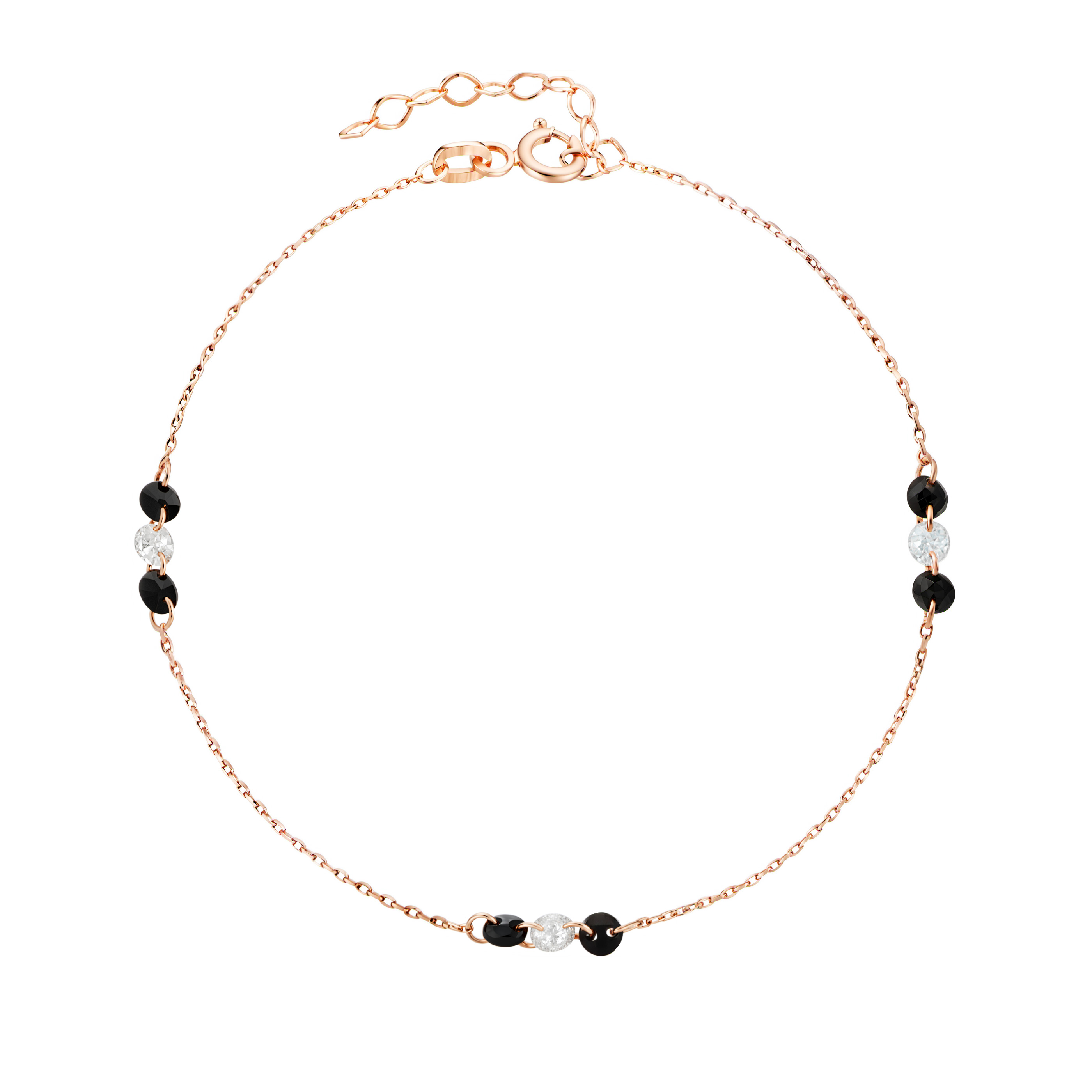 Paveikslėlis Auksinė apyrankė su cirkoniais