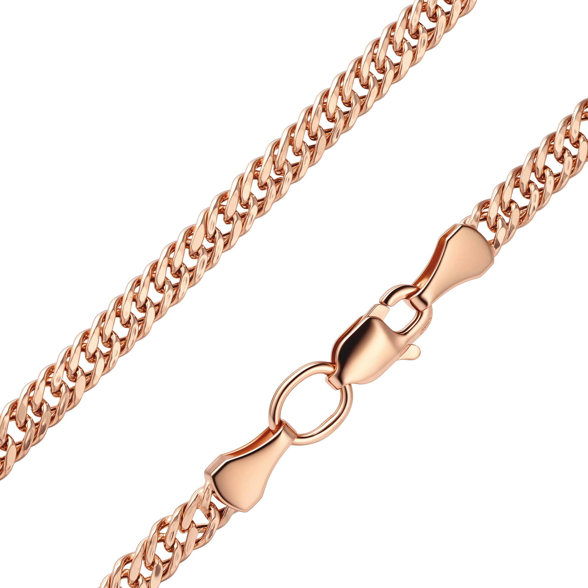 Изображение Золотая цепочка "Double Curb"