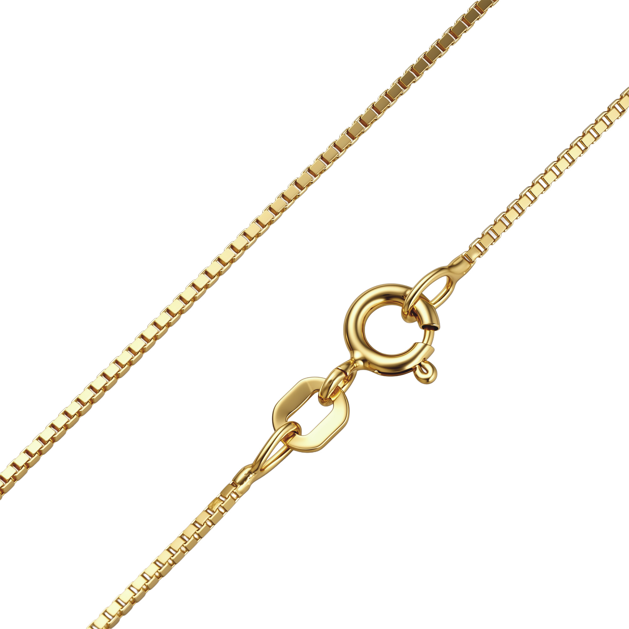 Paveikslėlis Paauksuota sidabrinė grandinėlė