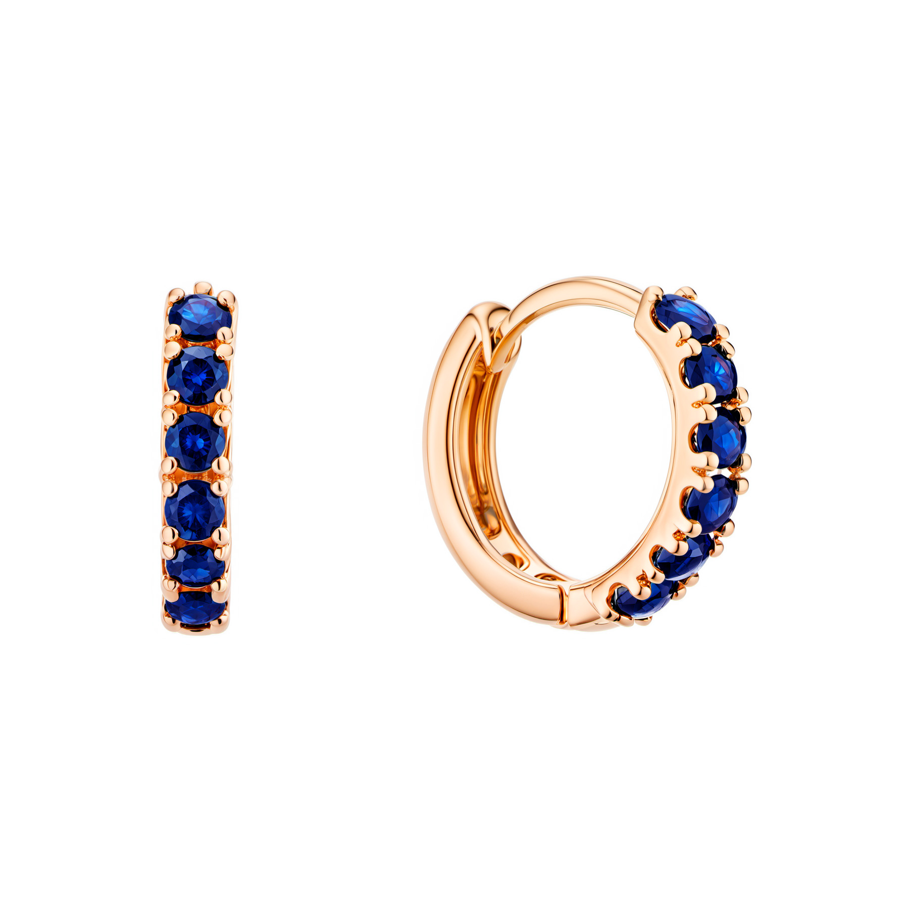 Paveikslėlis Auksiniai auskarai su cirkoniais