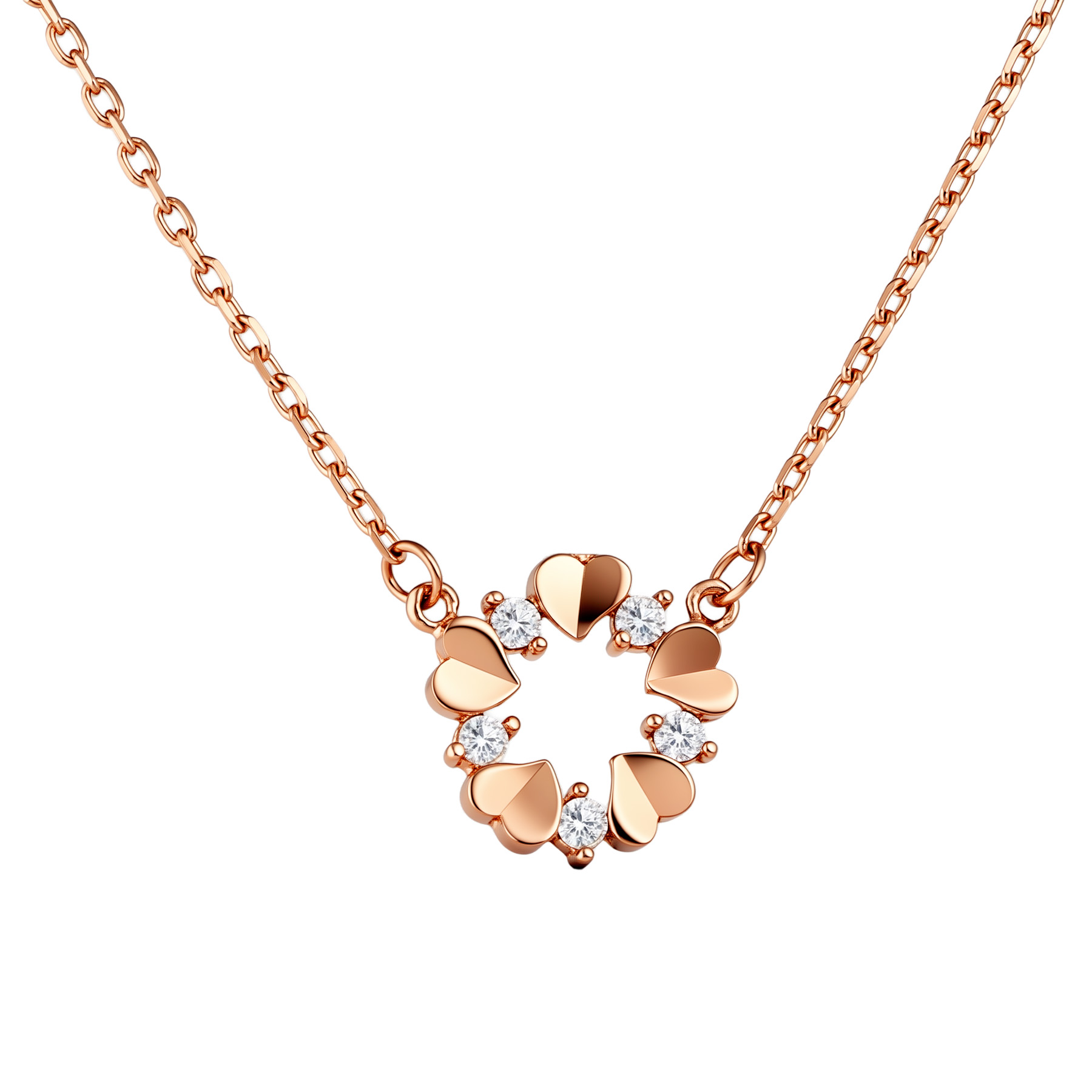 Изображение Золотая цепочка с цирконами