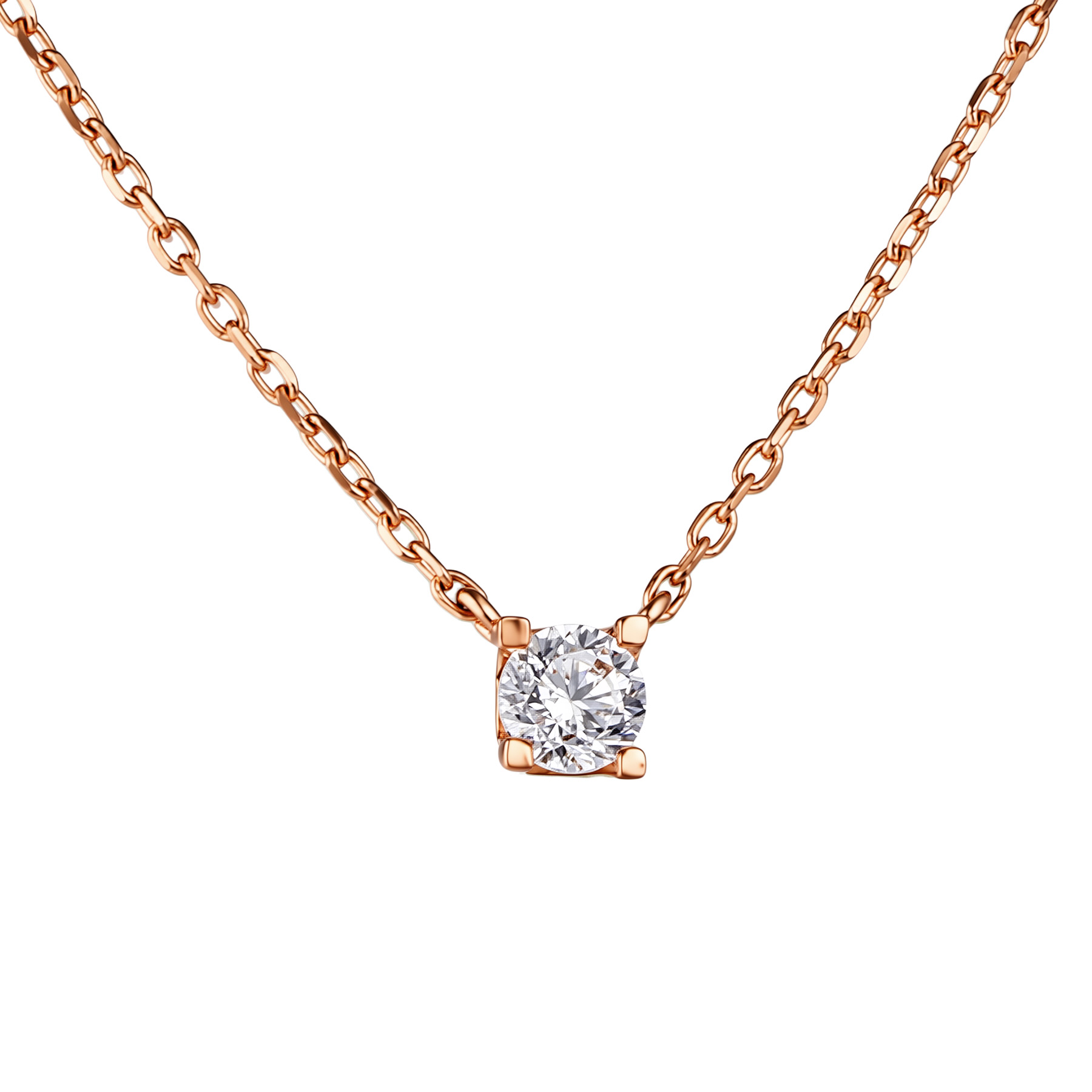 Изображение Золотая цепочка с цирконом