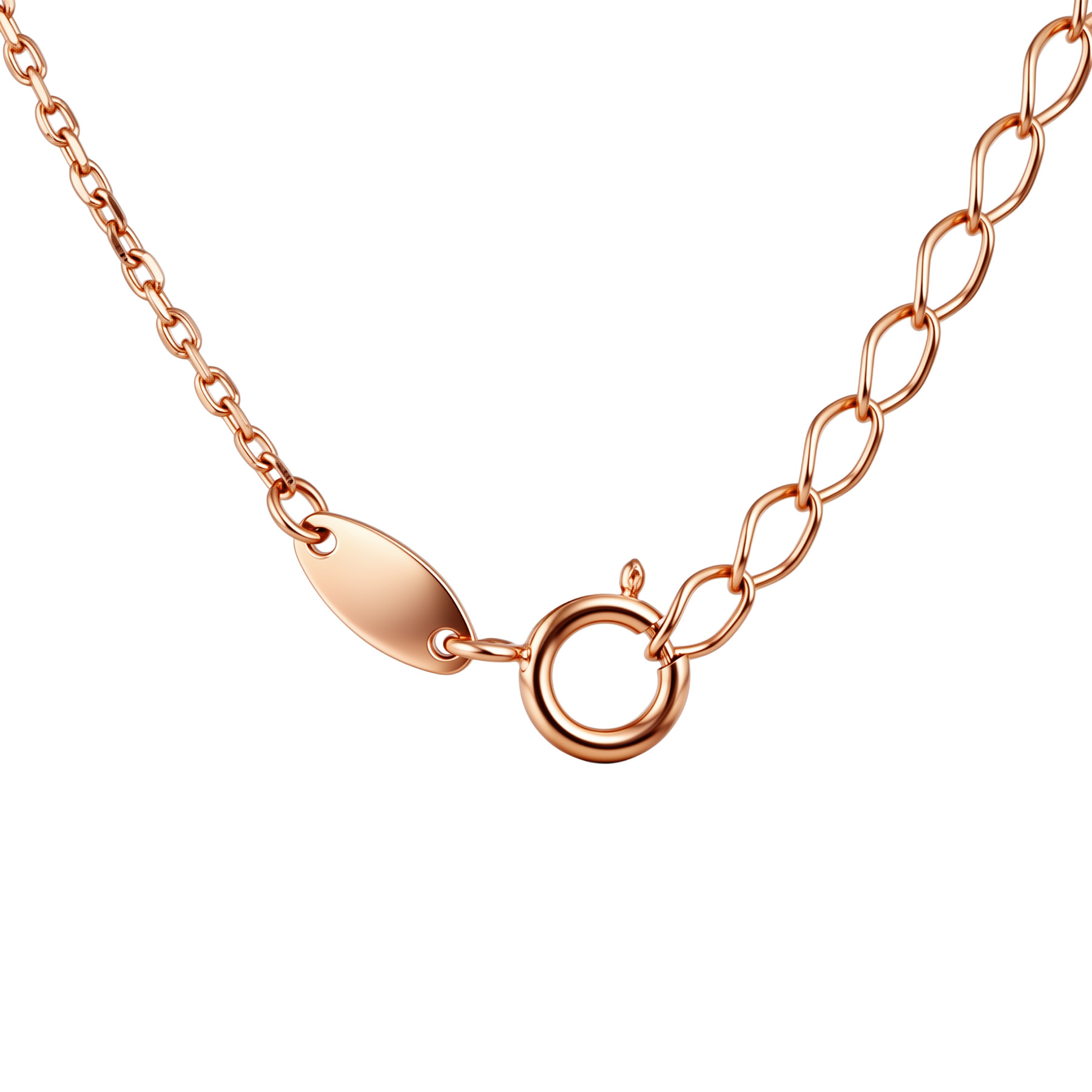 Изображение Золотая цепочка с цирконом