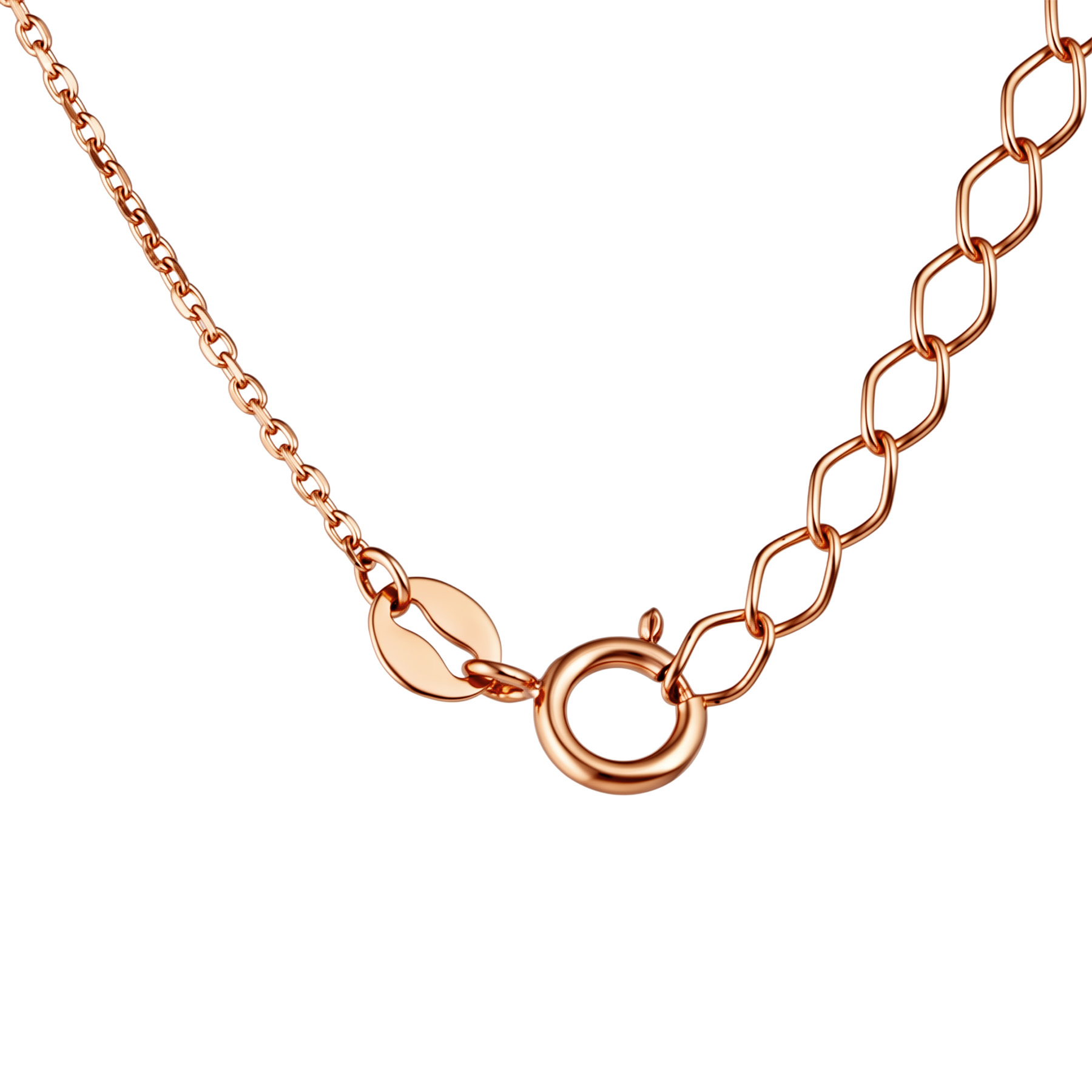 Изображение Золотая цепочка с аметистом