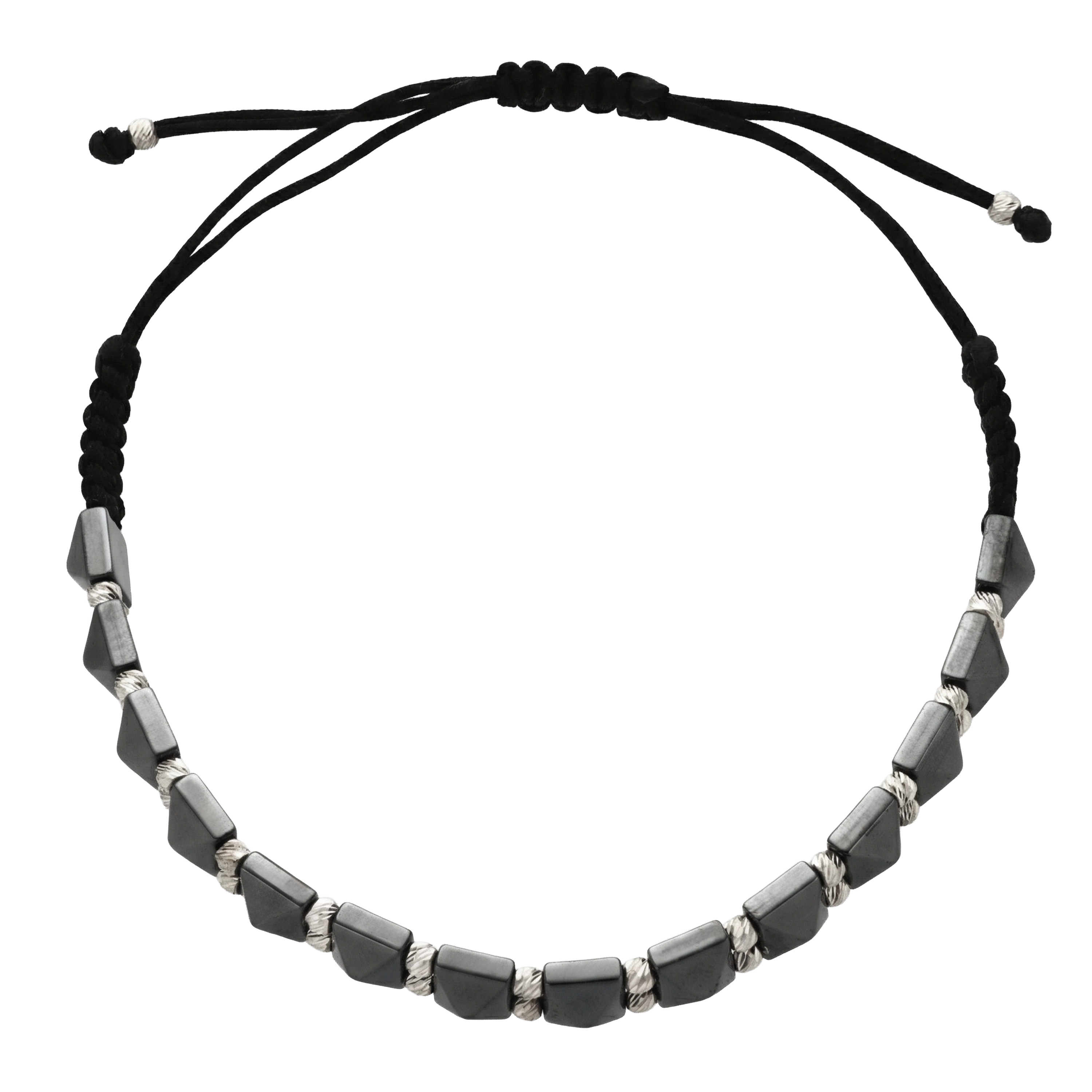 Изображение Браслет - нитка с гематитами