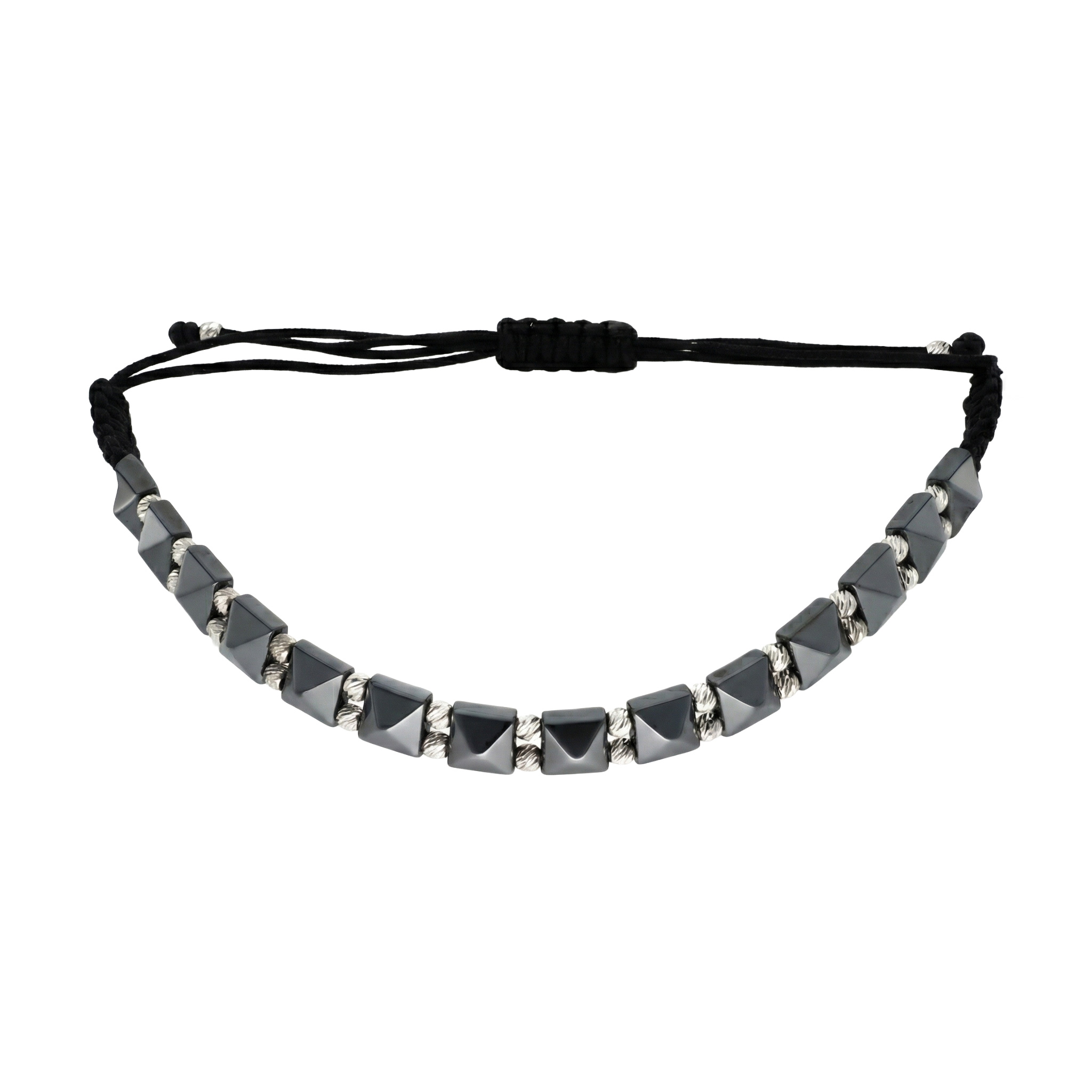 Изображение Браслет - нитка с гематитами