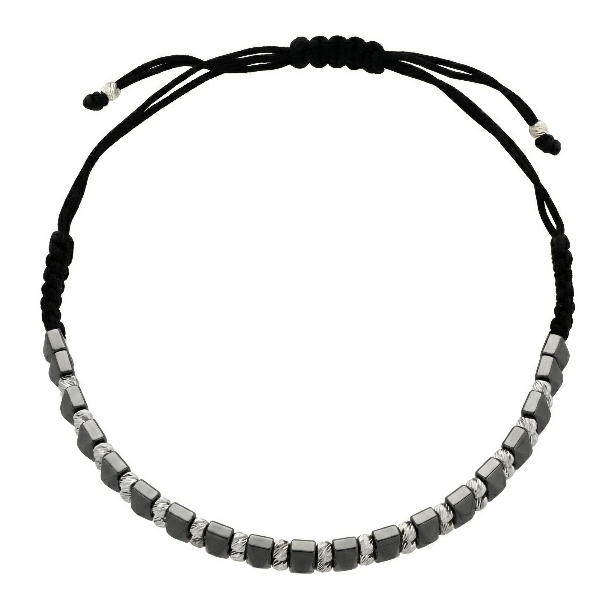 Изображение Браслет - нитка с гематитами