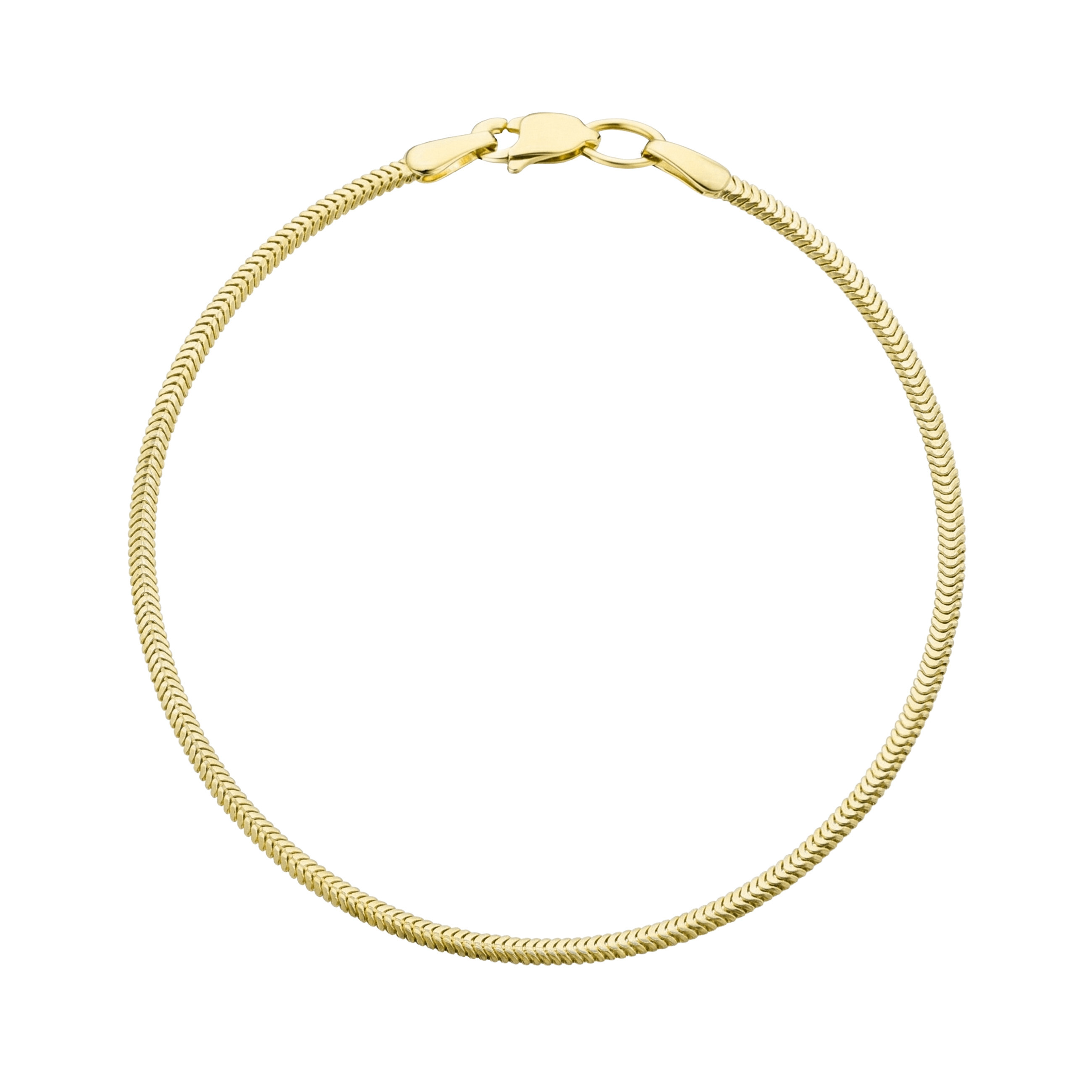 Paveikslėlis Geltono aukso apyrankė "Snake"