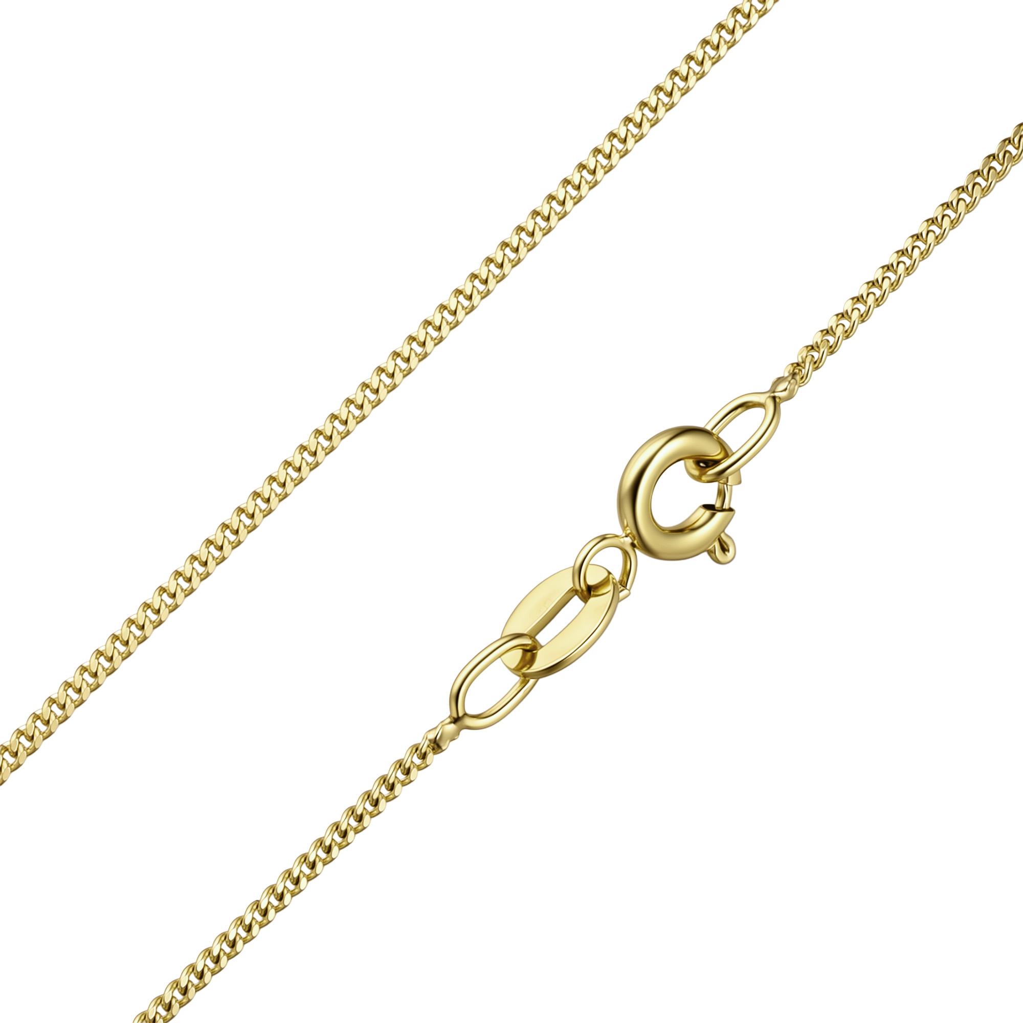 Изображение Цепочка из желтого золота "Curb"